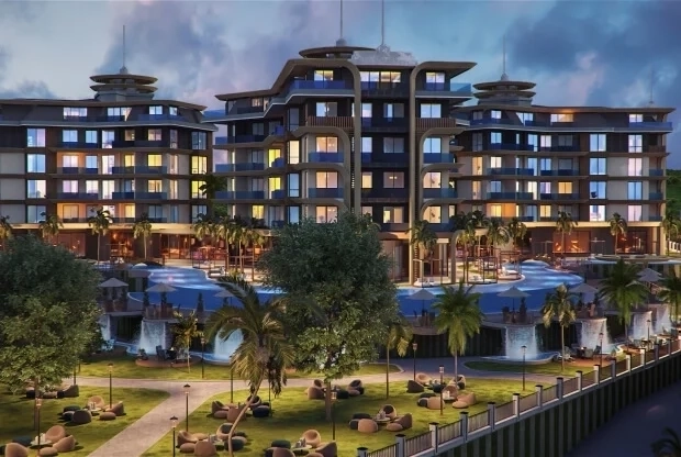 Ultra-modern and luxurious premium-class architectural project