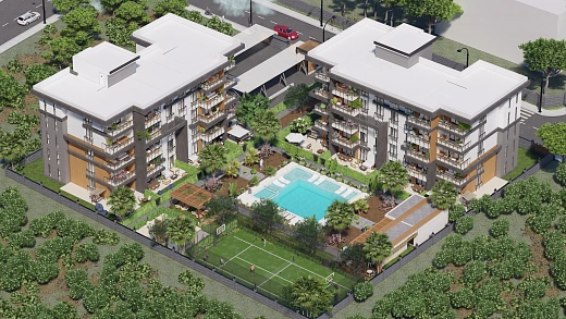 Family low-rise complex in a promising microdistrict of Antalya — 3