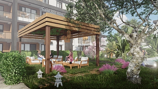 Family low-rise complex in a promising microdistrict of Antalya — 4