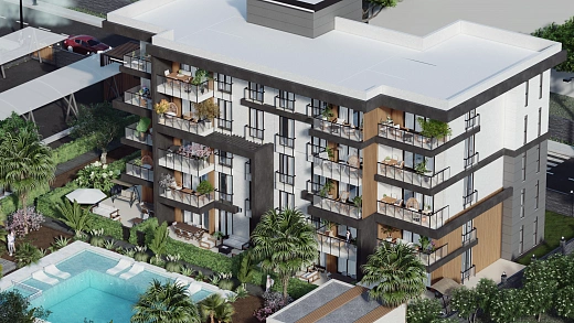 Family low-rise complex in a promising microdistrict of Antalya — 2