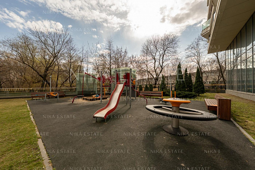 Пентхаус с террасой  и камином в Barkli park — 11