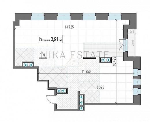 3-комнатная квартира, 127 м² — Клубный дом «Чистые Пруды» — 13
