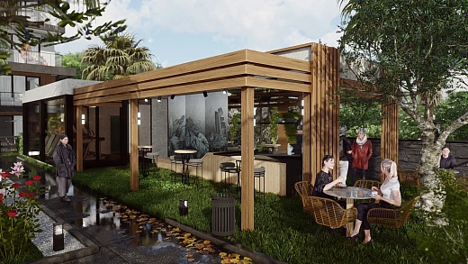 Family low-rise complex in a promising microdistrict of Antalya — 6