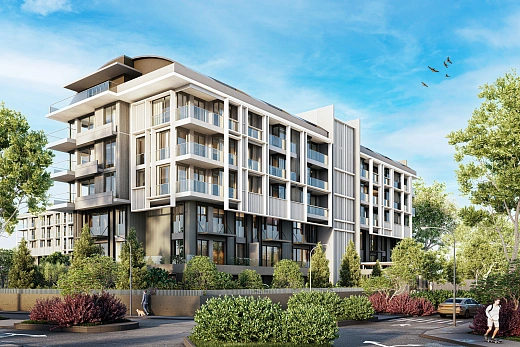 High-quality project with a rich infrastructure in the most sought-after location of Antalya — 2